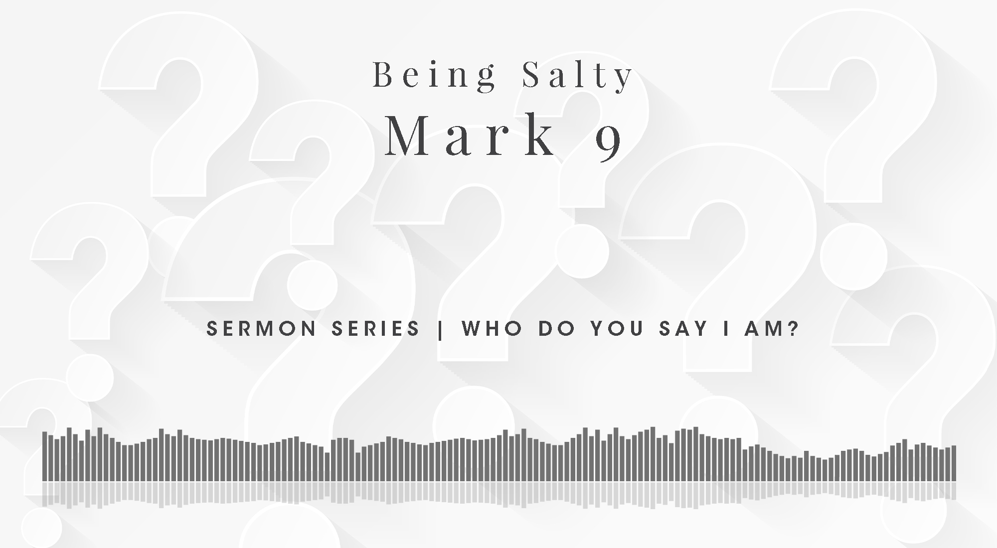 A Mini Bible Study in Mark, From the Who Do You Say I Am? Sermon Series, Wyandotte County Christian Church Wednesday Family Night
